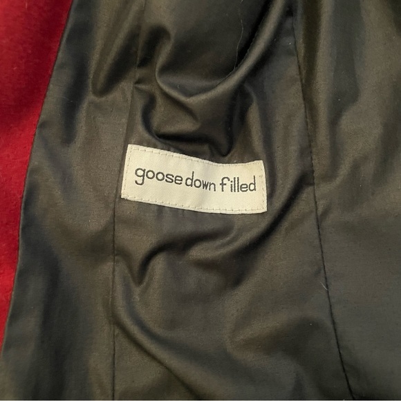 RARE Bogner x Goan Thylmann Red Wool Down Ski Jacket Size 4 - Picture 5 of 8